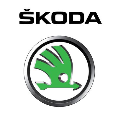 Das Bild zeigt das Logo von Skoda