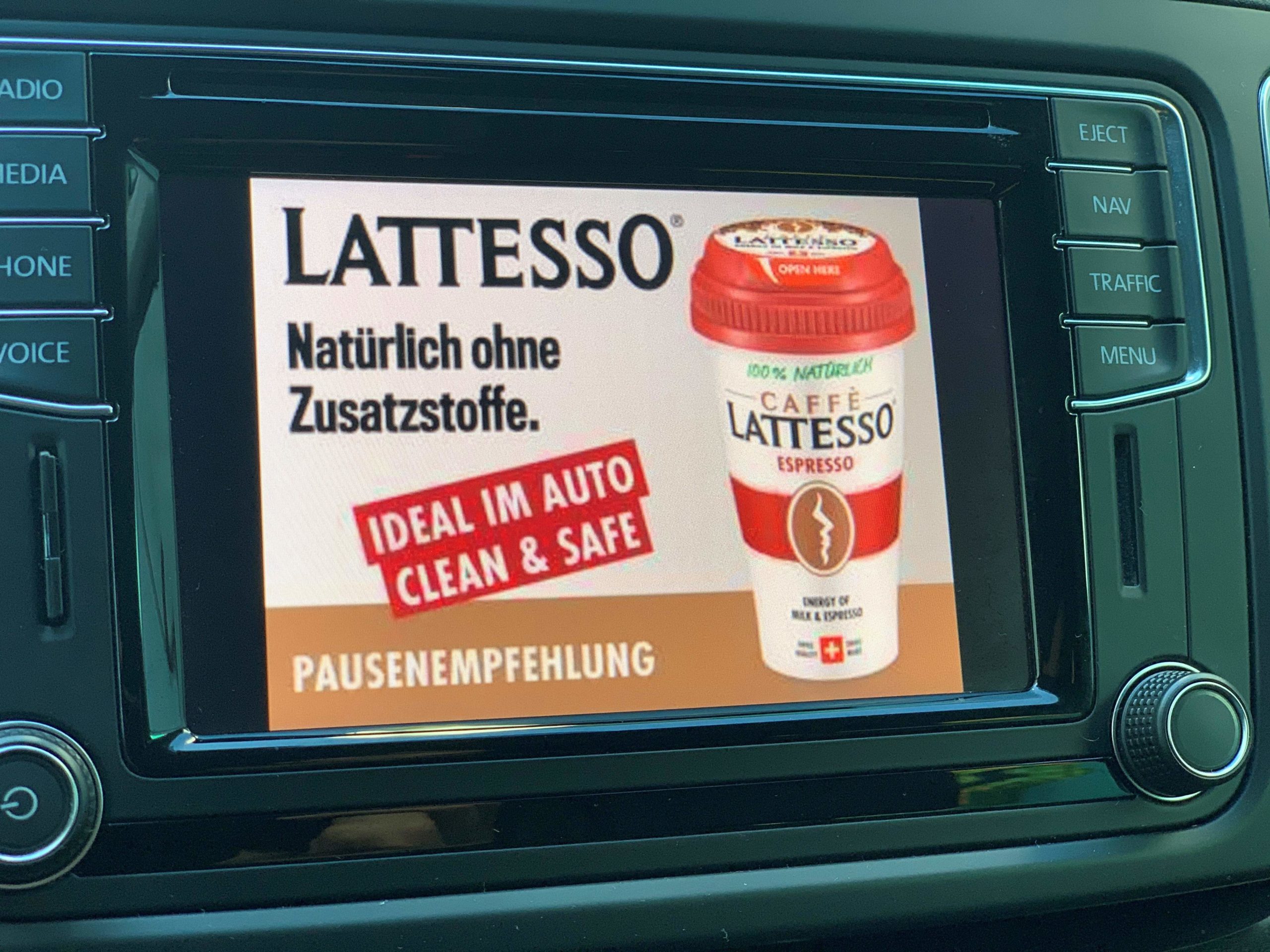 Display Ads Kampagne von Lattesso
